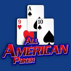 All American Poker slot icon by RTG (Reel Time Gaming), available at Bitkingz Casino