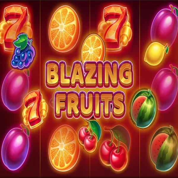 Blazing Fruits logo by Inbet Games at Bitkingz Casino