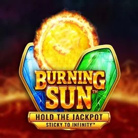 Burning Sun logo by Wazdan at Bitkingz CasinoBurning Sun
