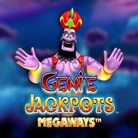 Genie Jackpots Megaways logo – Jackpots by Blueprint Gaming at Bitkingz Casino