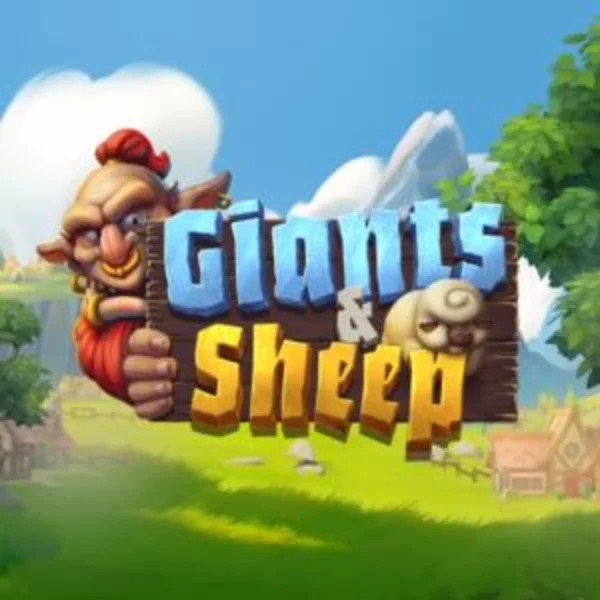 Giants and Sheep logo by Relax Gaming Bitkingz Casino