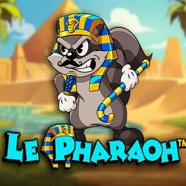 Le Pharaoh casino game by Hacksaw Gaming – featured logo at Bitkingz Casino