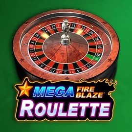 Mega Fire Blaze Roulette slot visual from Playtech available on bitkingzz.de