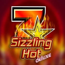 Slots logo of Sizzling Hot Deluxe from Novomatic at Bitkingz Casino